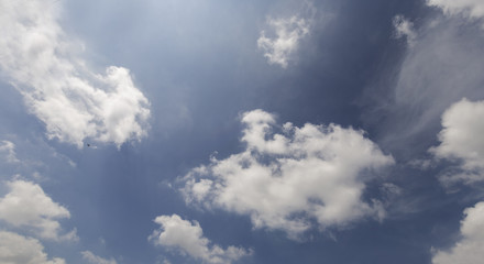 Fototapeta premium clouds in the blue sky nature style not adjust