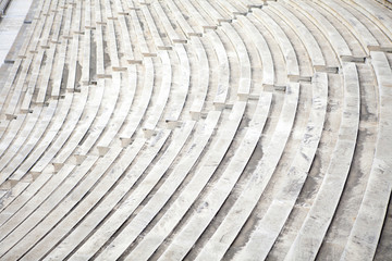 Ancient theater seats