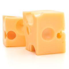 cheese isolated on white background cutout