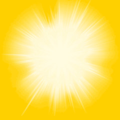 Obraz premium orange background with sunlight