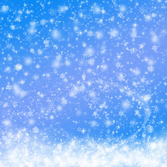 Blue Christmas background. Holiday abstract texture