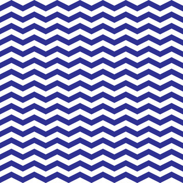 Zigzag Blue Pattern in Vector