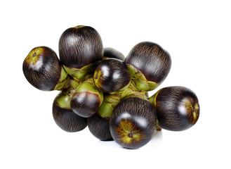 Asian Palmyra palm isolated on white background