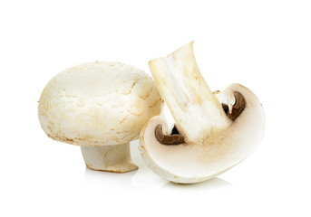 Fototapeta premium Champignon mushroom isolated on white background
