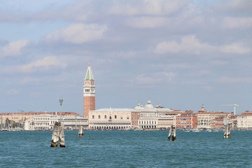 Fototapeta premium Venise, son campanile, palais des Doges
