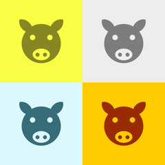 Icon Of Pig. 