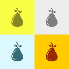 Icon Of Pear . 