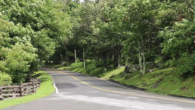 This video is about a Rural Road in the Blue Ridge Mountains