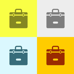 Icon Of Suitcase.
