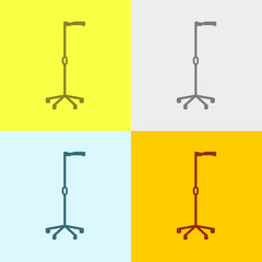 Icon Of Crutches.