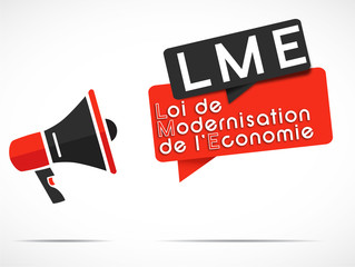 mégaphone : LME