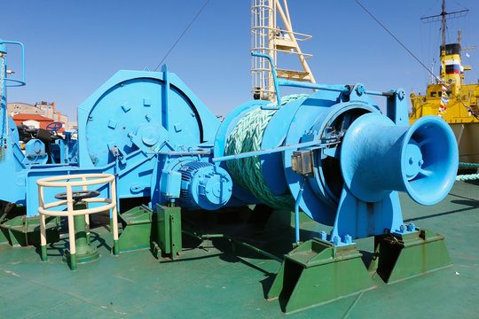 mooring equipment on-board  ship