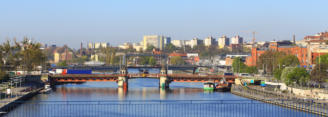 Widok na Szczecin/Paorama starego miasta/Polska © Rochu_2008