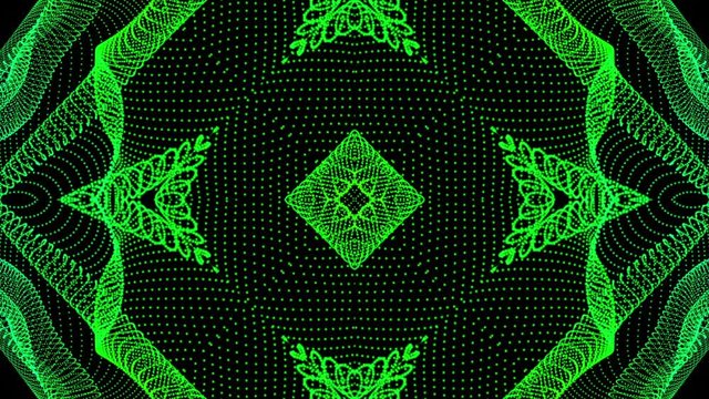 VJ Kaleida Starfish Looping Animation