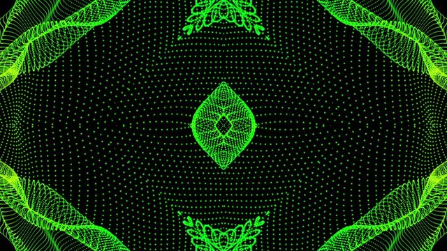 VJ Kaleida Starfish Looping Animation