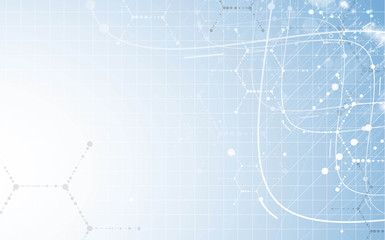 DNA Abstract icon and element collection. Futuristic technology