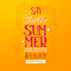 Fruit ice cream flat style bar