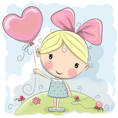Cute Cartoon Girl