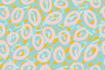 Retro vintage 80 Memphis style of fashion illustration.