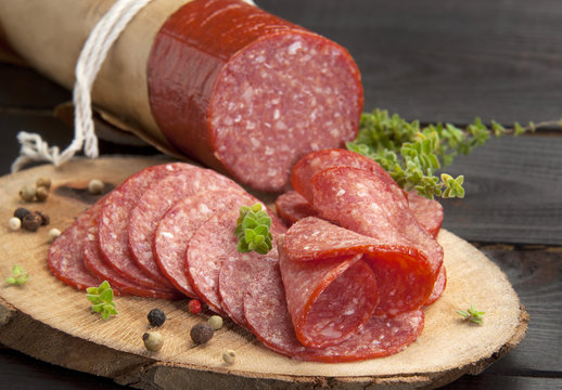 traditional salami