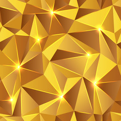 seamless texture gold triangle