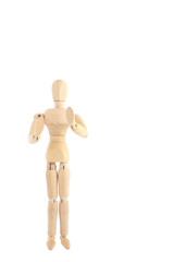 デッサン人形　防御