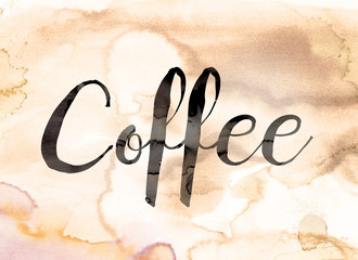 Coffee Concept Watercolor Theme