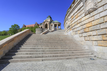 Widok Szczecina - stare miasto - Polska