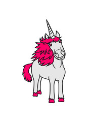 pink unicorn beautiful pony girls, kids design