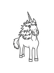 pink unicorn beautiful pony girls, kids design