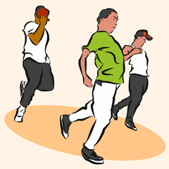 Three Boys, Hip Hop Choreography