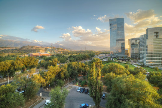 Almaty City, Esentai Tower, Al Farabi Street