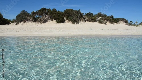 Salentole Dune Porto Cesareo Mare Caraibico Stock