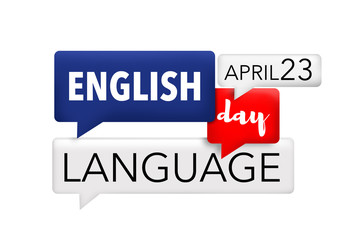 English language day, april 23rd