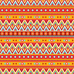 Ethnic abstract background. Tribal seamless vector pattern. Boho fashion style. Decorative design for fashion print, backgrounds, greeting cards, holiday package and wrapping.