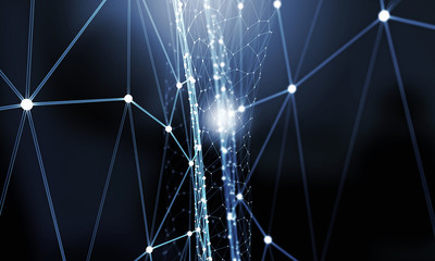 Social nets and networking concept 