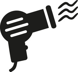 Hair drier icon