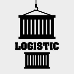 Logistic design. Shipping and Delivery conception 