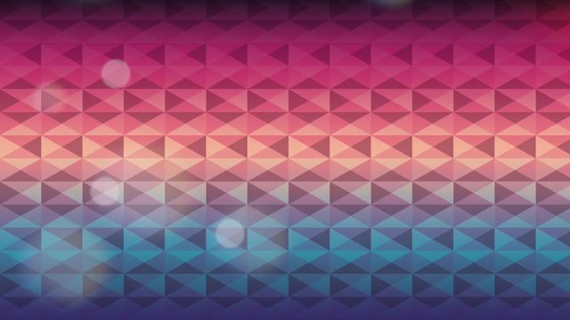 Colors and light geometric background, Video Animation