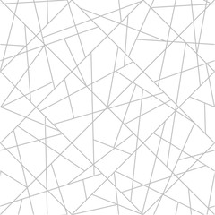 Seamless geometric vector pattern - abstract white background te - 109800721