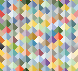Obraz premium Abstract colorful geometrical texture background - vector seamle
