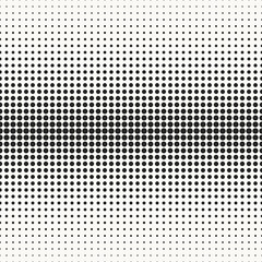Abstract typographical halftone background - vector seamless pat - 109800761