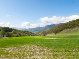Obraz premium Panorama of the Apennine