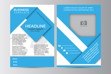 Abstract flyer design background. Brochure template. Can be used for magazine cover, business mockup, education, presentation, report. a4 size with editable elements