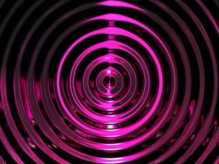 Obraz premium Purple Water Resonance Background