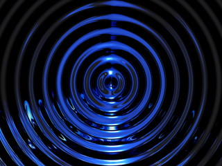 Blue Water Ripple, Resonance Background