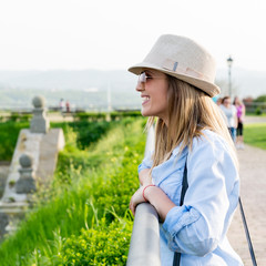 Smiling woman