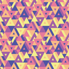Abstract geometric background - seamless vector pattern for presentation, booklet, website and other design project. Seamless vector background. Triangles background.