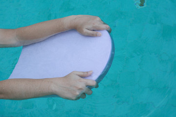 Swimming floating board