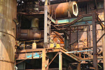 detail of The Lower Vitkovice area (Dolni oblast Vitkovice)